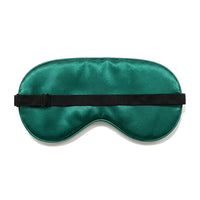 Emerald | Soft Silk Blackout Sleep Mask, back