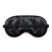 Black | Soft Silk Blackout Sleep Mask, back