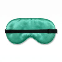 Jade Green | Soft Silk Blackout Sleep Mask, back