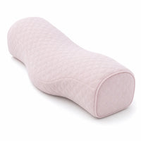 Pink | Cervical Contour Memory Foam Pillow, end view