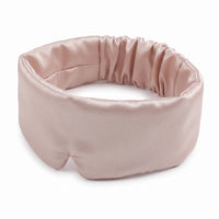 Pink | Silk Satin Sleep Mask, three quarter
