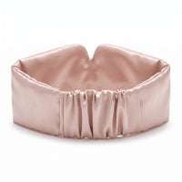 Pink | Silk Satin Sleep Mask, back