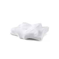 WHITE | Cooling Memory Foam Pillow (66×40 cm), low angle, matte cover